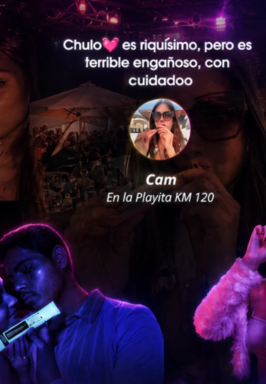 Cam en la playita KM 120: Chulo es riquisimo, pero es terrible enganoso, con cuidadoo