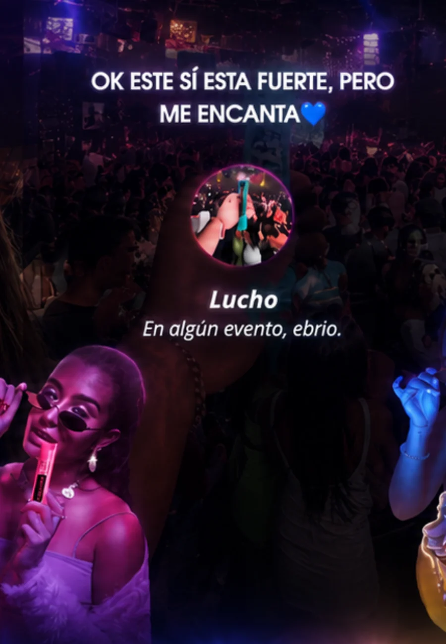 Lucho en algun evento: OK este si esta fuerte, pero me encanta